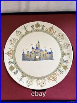 Disneyland 50th Anniversary Collectors Dessert Plate Set of 6 by Kim Irvine