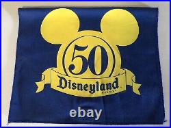 Disneyland 50th Anniversary Crowd Control Banner
