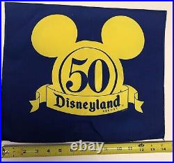 Disneyland 50th Anniversary Crowd Control Banner
