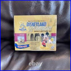 Disneyland 50th Anniversary Disney Upper Deck Sealed Card Box ...