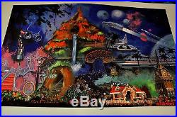 Disneyland 50th Anniversary Eric Robison 5 Decades Lithos Signed