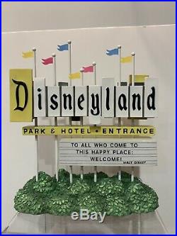 Disneyland 50th Anniversary Event Lighted Marquee With 3 Pins Le 300 Rare