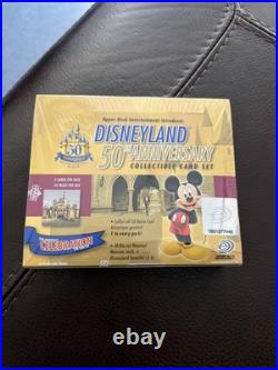 Disneyland 50th Anniversary Factory Sealed Trading Card Box 2005 Upper Deck