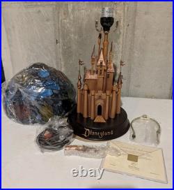 Disneyland 50th Anniversary Fantasy In The Sky Stained Glass Lamp LE 1500