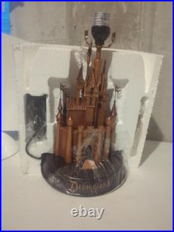 Disneyland 50th Anniversary Fantasy In The Sky Stained Glass Lamp LE 1500