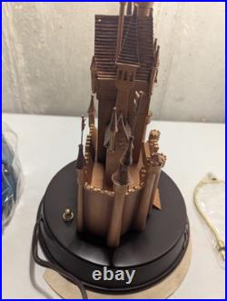 Disneyland 50th Anniversary Fantasy In The Sky Stained Glass Lamp LE 1500