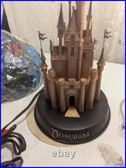 Disneyland 50th Anniversary Fantasy In The Sky Stained Glass Lamp LE 1500