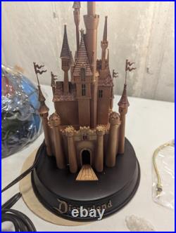 Disneyland 50th Anniversary Fantasy In The Sky Stained Glass Lamp LE 1500