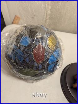 Disneyland 50th Anniversary Fantasy In The Sky Stained Glass Lamp LE 1500