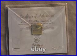 Disneyland 50th Anniversary Framed Park Map Pin Set LE 1500 w COA 2005