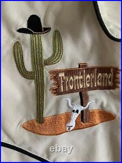 Disneyland 50th Anniversary Frontierland western shirt By SHAG Ladies/unisex