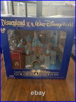 Disneyland 50th Anniversary Golden Edition Castle Playset Complete Original Box