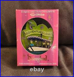 Disneyland 50th Anniversary Jumbo Adventureland SHAG Limited Edition Of 1955 Pin