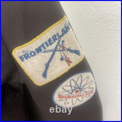 Disneyland 50th Anniversary Leather Jacket Large