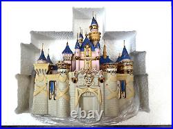 Disneyland 50th Anniversary Lenox Sleeping Beauty Castle Disney 24K Gold