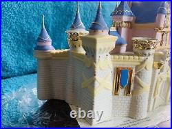 Disneyland 50th Anniversary Lenox Sleeping Beauty Castle Disney 24K Gold