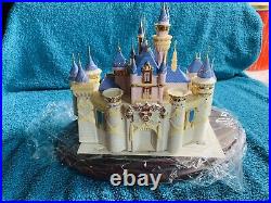 Disneyland 50th Anniversary Lenox Sleeping Beauty Castle Disney 24K Gold