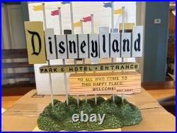 Disneyland 50th Anniversary Light Up Marquee Sign With LE Pins. Only 300 Exist