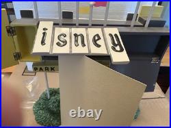 Disneyland 50th Anniversary Light Up Marquee Sign With LE Pins. Only 300 Exist