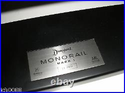 Disneyland 50th Anniversary Limited Edition Mark I Red Monorail Master Replicas