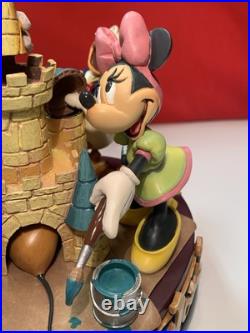 Disneyland 50th Anniversary Markrita Fab 5 Castle Figurine with Pin & Box Mickey