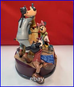 Disneyland 50th Anniversary Markrita Fab 5 Castle Figurine with Pin & Box Mickey