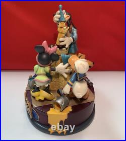 Disneyland 50th Anniversary Markrita Fab 5 Castle Figurine with Pin & Box Mickey