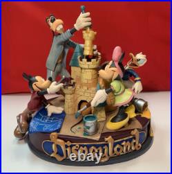 Disneyland 50th Anniversary Markrita Fab 5 Castle Figurine with Pin & Box Mickey