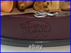 Disneyland 50th Anniversary Markrita Fab 5 Castle Figurine with Pin & Box Mickey