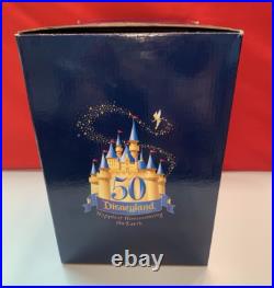Disneyland 50th Anniversary Markrita Fab 5 Castle Figurine with Pin & Box Mickey