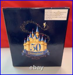 Disneyland 50th Anniversary Markrita Fab 5 Castle Figurine with Pin & Box Mickey