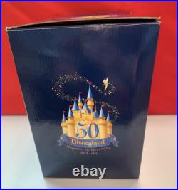 Disneyland 50th Anniversary Markrita Fab 5 Castle Figurine with Pin & Box Mickey