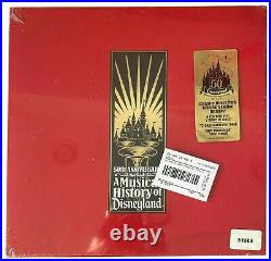 Disneyland 50th Anniversary Music CD Set with Book and Vinyl Record NEW SEALED
