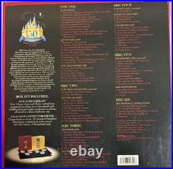 Disneyland 50th Anniversary Musical History 6 CD + Books STANDARD EDITION Set