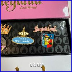 Disneyland 50th Anniversary Pin Set Lot 4 LE1500 Fantasy Main St Tomorrow NOLA