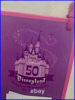 Disneyland 50th Anniversary SHAG Josh Agle LE 1955 Decorative PILLOW TAG Mint
