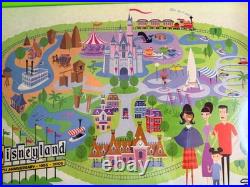 Disneyland 50th Anniversary SIGNED BY SHAG Art Serving Tray NIB