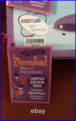 Disneyland 50th Anniversary Shag Josh Agle LE 1955 Lunch Box Signed RARE! NWT