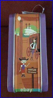 Disneyland 50th Anniversary Shag Josh Agle LE 1955 Lunch Box Signed RARE! NWT
