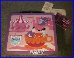Disneyland 50th Anniversary Shag Josh Agle LE 1955 Metal Lunch Box Signed RARE