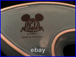 Disneyland 50th Anniversary Shag Retro Trinket/Candy Dish-Excellent Condition