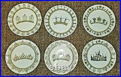 Disneyland 50th Anniversary Special Collector Series 6 Plate Set Dumond