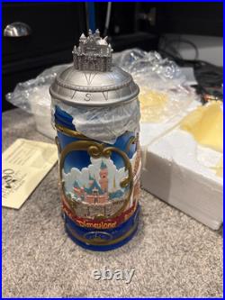 Disneyland 50th Anniversary Stein LE 500 with COA/Box