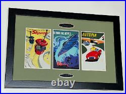Disneyland 50th Anniversary Tomorrowland Limited Edition Framed Pin Set Disneyland 50th Anniversary Tomorrowland Limited Edition Framed Pin Set