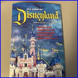Disneyland 50th Anniversary Wooden Box Story Of Disneyland Replica Guide 2005