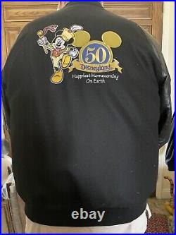 Disneyland 50th Anniversary leather, limited, edition, XL