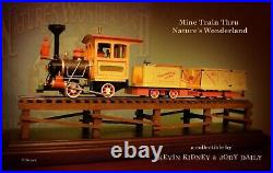 Disneyland 50th Kevin Kidney & Jody Daily Nature's Wonderland Mine Train Replica