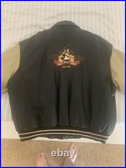 Disneyland 50th anniversary leather coat