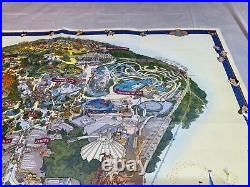 Disneyland 50th anniversary park map
