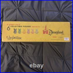 Disneyland 55th Anniversary 3 Vinylmation A B C D E Ticket Book LE 1955 + Pin
